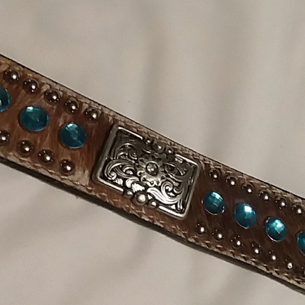 Nocona Rhinestone Belt - Picture 6 of 6